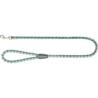 TRIXIE - Trixie Cavo Leash - fonott póráz -  benzin/zsálya - (S-M) Ø12mm/1m