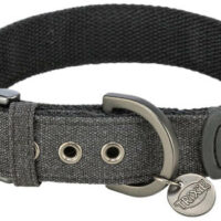 TRIXIE - Trixie Citystyle - nyakörv- pamutból (fekete) kutyák részére (XS-S:25-32m/25mm)