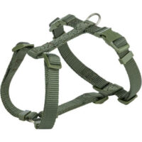 TRIXIE - Trixie Premium H-Harness - hám kutyák részére  L:60-87cm/25mm olivazöld
