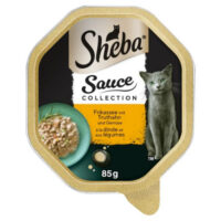 Mars-Nestlé - Sheba Adult Alutálcás - Pulykaragú zöldséggel pástétom (85g)