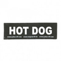 JULIUS-K9 - B:Julius K9-HOT DOG felirat hámhoz kutyák részére