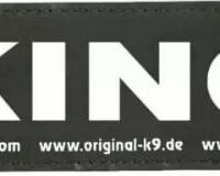 JULIUS-K9 - B:Julius K9-KING felirat hámhoz kutyák részére