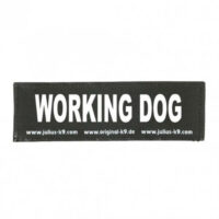 JULIUS-K9 - B:Julius K9-WORKING DOG felirat hámhoz kutyák részére (kicsi)