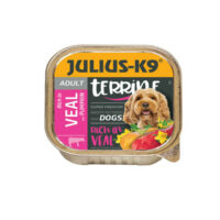 JULIUS-K9 PETFOOD - Julius-K9 Dog Terrine Adult Veal&Pumpkin - nedveseledel (borjúy