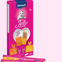 Vitakraft - Vitakraft Cat Jelly Lovers - puha jutalomfalat (csirkehússal) macskák részére (6x15g)