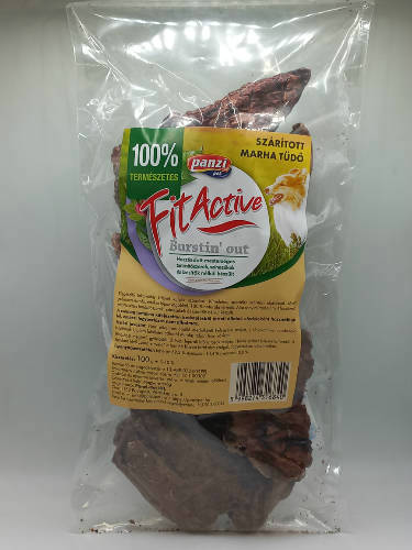 FitActive - FitActive snack - jutalomfalat (szárított marhatüdő) CRT kutyák részére (10*100g) FitActive - FitActive snack - jutalomfalat (szárított marhatüdő) CRT kutyák részére (10*100g)