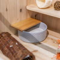 TRIXIE - Trixie Sand Bath with platform -homok fürdető egérnek/hörcsögnek