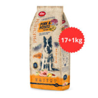 alicePROFESSIONAL - Akciós Túltöltött alicePROFESSIONAL 17+1kg Adult CROQUETTES Pork&Potato száraztáp - Felnőtt kutyák részére