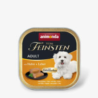 Animonda - Animonda Vom Feinsten Adult (csirke+máj) alutálkás - Felnőtt kutyák részére (150g)