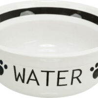 TRIXIE - Trixie Replacement ceramic bowl "Water" - csere kerámia tál (fehér