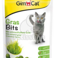GIMPET - GimCat Grass Bits - jutalomfalat (zöldfű) felnőtt macskák részére (425g)