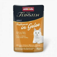 Animonda - Animonda Vom Feinsten Adult (Raffinesse in Jelly) alutasakos csirke+pulyka - Felnőtt macskák részére (85g)