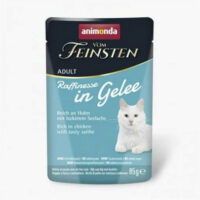 Animonda - Animonda Vom Feinsten Adult (Raffinesse in Jelly) alutasakos csirke+sárga tőkehal - Felnőtt macskák részére (85g)
