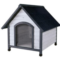 TRIXIE - Trixie Natura Dog Kennel - kutyaház (szürke) sátortetős (M-L) 83x87x101cm