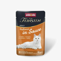 Animonda - Animonda Vom Feinsten Adult (Raffinesse in Sauce) alutasakos csirke+pulyka - Felnőtt macskák részére (85g)