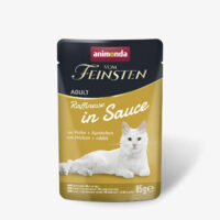 Animonda - Animonda Vom Feinsten Adult (Raffinesse in Sauce) alutasakos csirke+nyúl - Felnőtt macskák részére (85g)