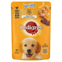 Pedigree - Pedigree Junior Chicken - Nedves eledel (csirke) kölyökkutyák részére (100g) 24db/#