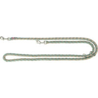 TRIXIE - Trixie Cavo Leash - kiképzőpóráz fonott kötélből (zsálya/homok) S-M (2m/Ø12mm)